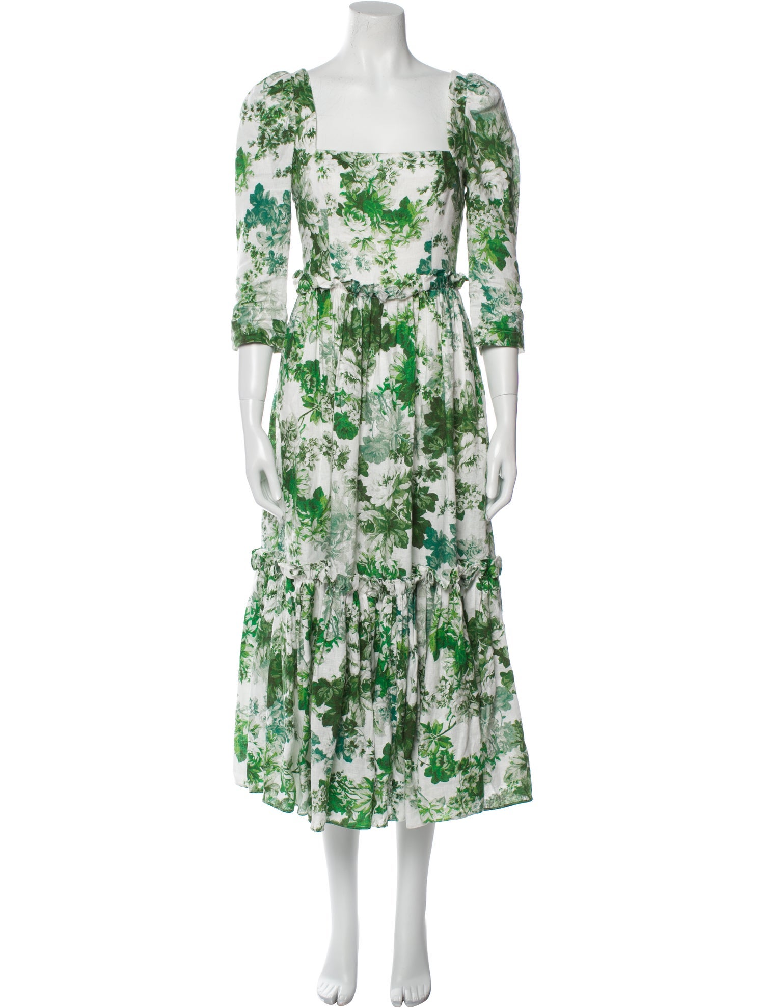 Cara Cara Linen Midi Length Dress