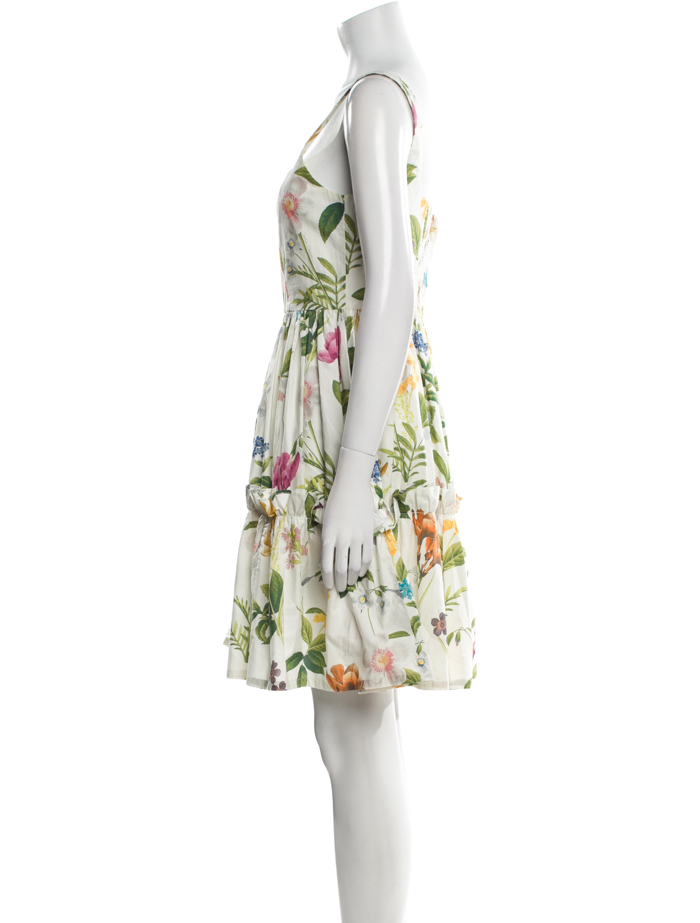 Cara Cara Floral Print Mini Dress