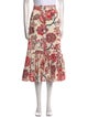 Cara Cara Floral Print Midi Length Skirt