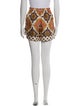 Cara Cara Paisley Print Mini Shorts