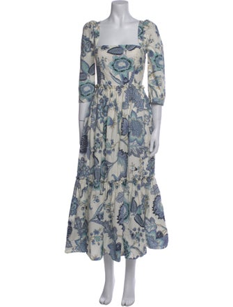 Cara Cara Floral Print Long Dress