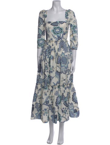 Cara Dresses Floral Print Long Dress US 6 | M