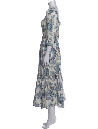 Cara Cara Floral Print Long Dress