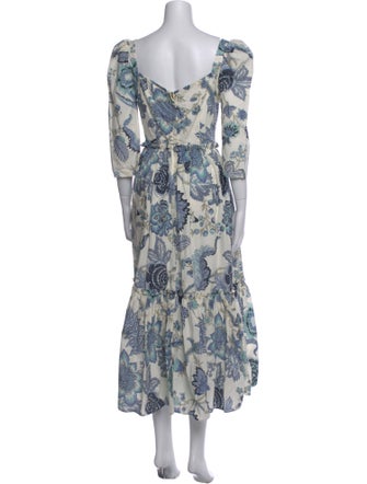 Cara Cara Floral Print Long Dress