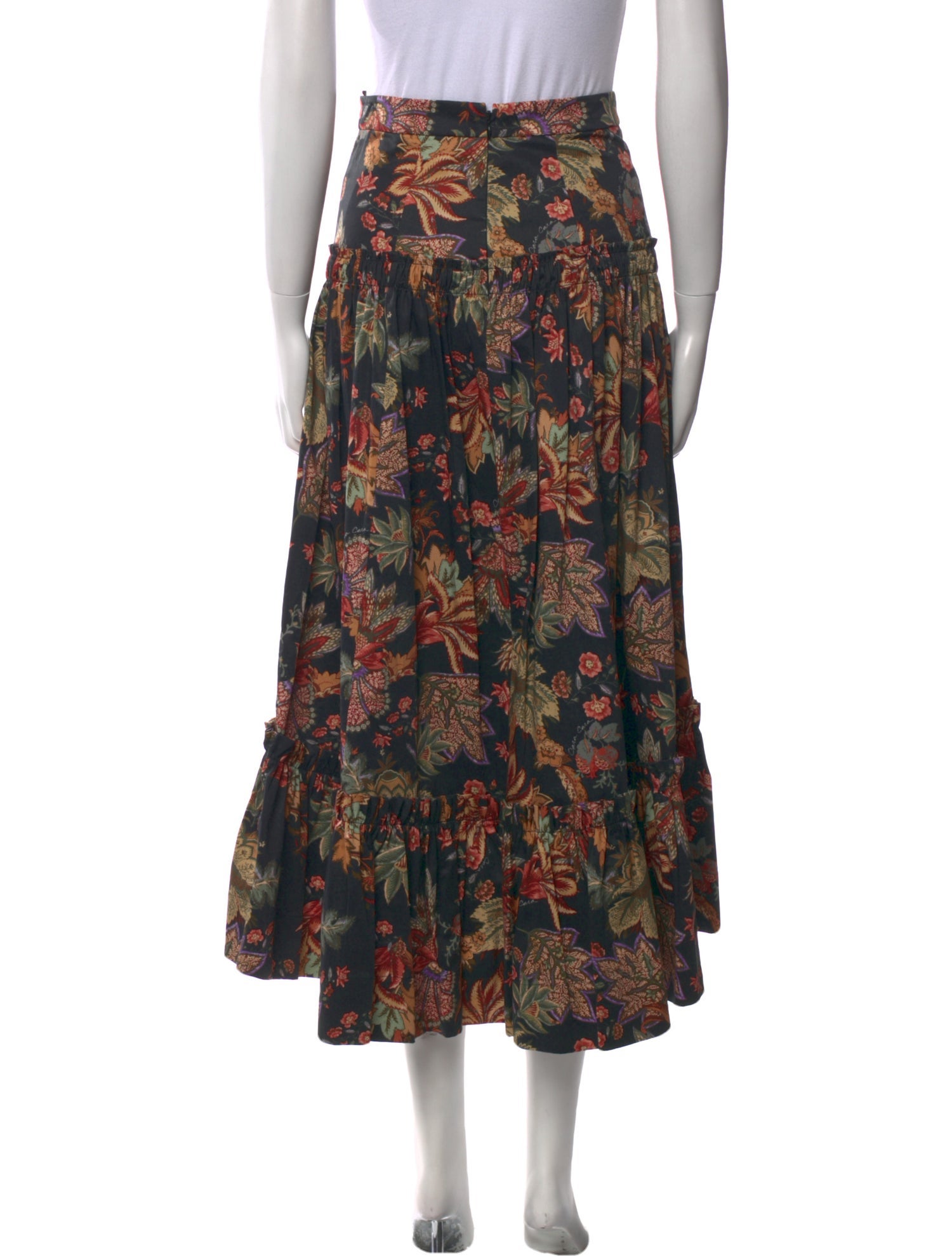 Cara Cara Printed Midi Length Skirt