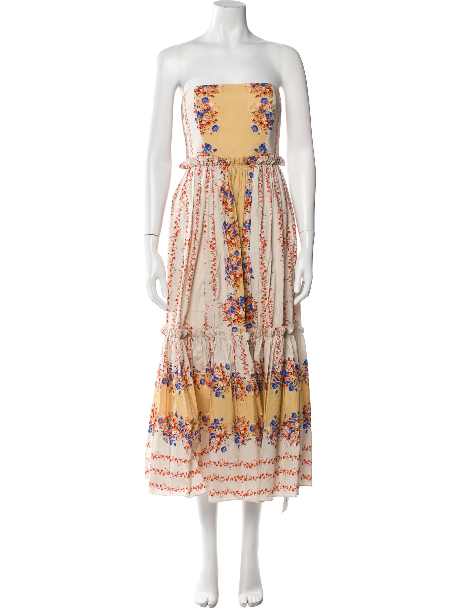 Cara Cara Printed Midi Length Dress