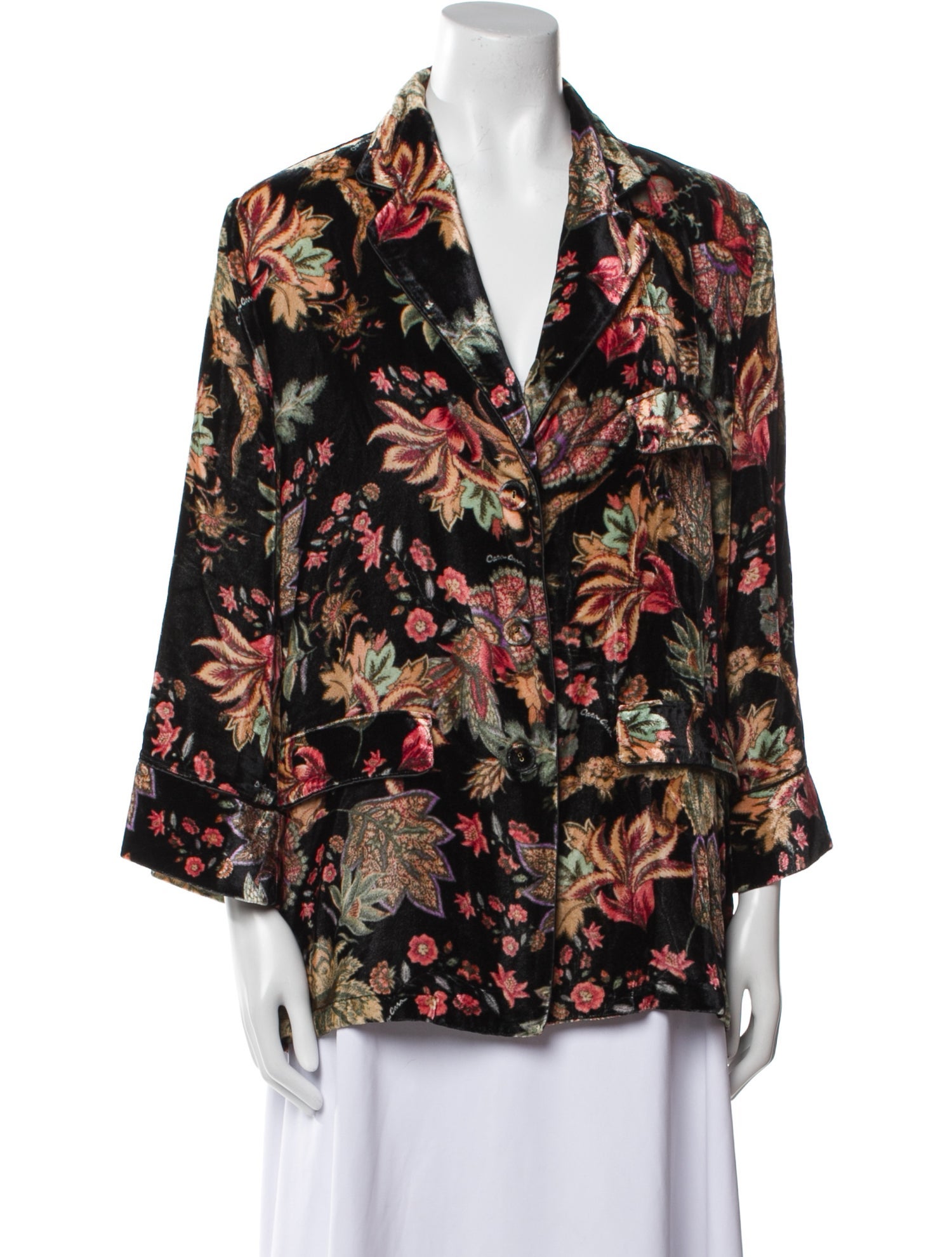 Cara Cara Floral Print Blazer