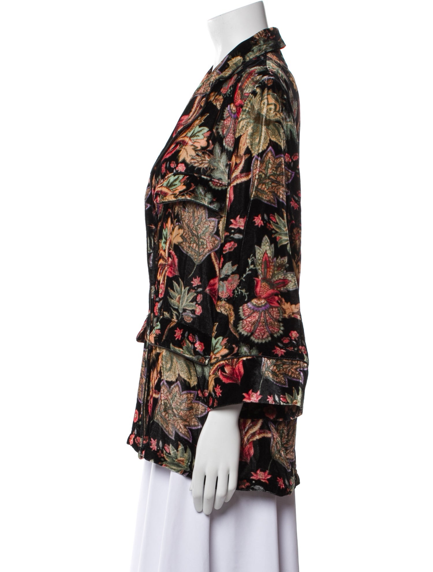 Cara Cara Floral Print Blazer