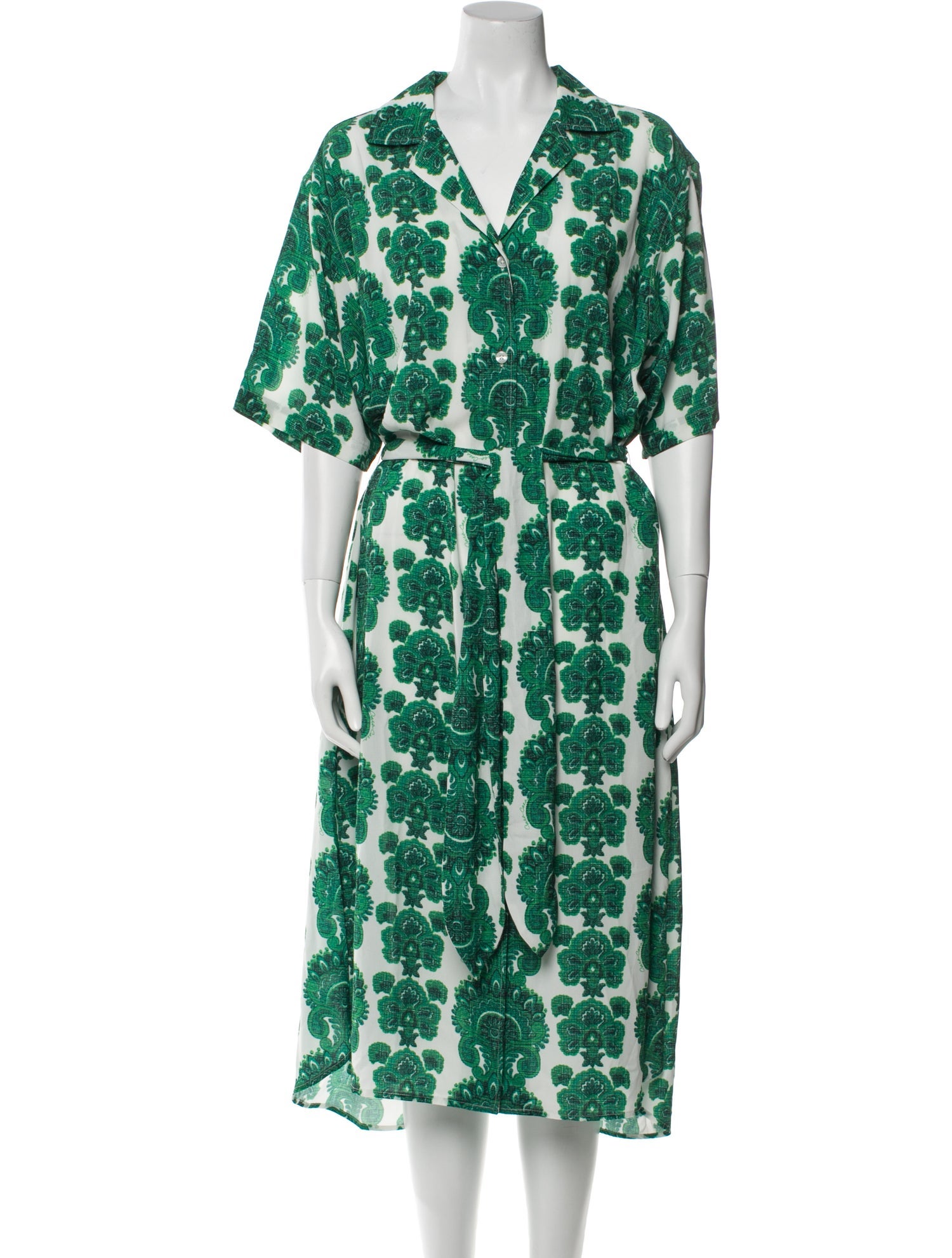 Cara Cara Printed Midi Length Dress