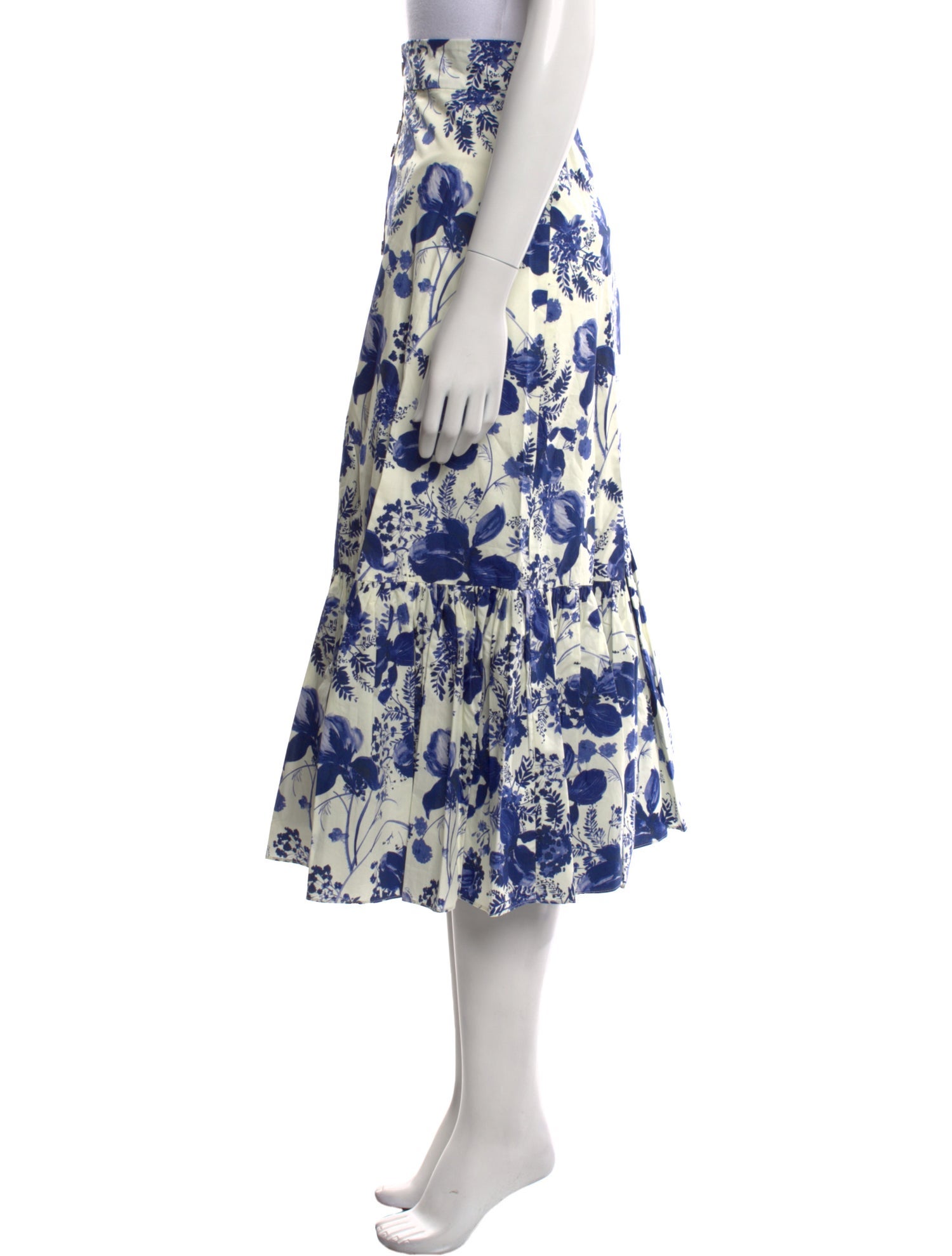 Cara Cara Printed Midi Length Skirt w/ Tags