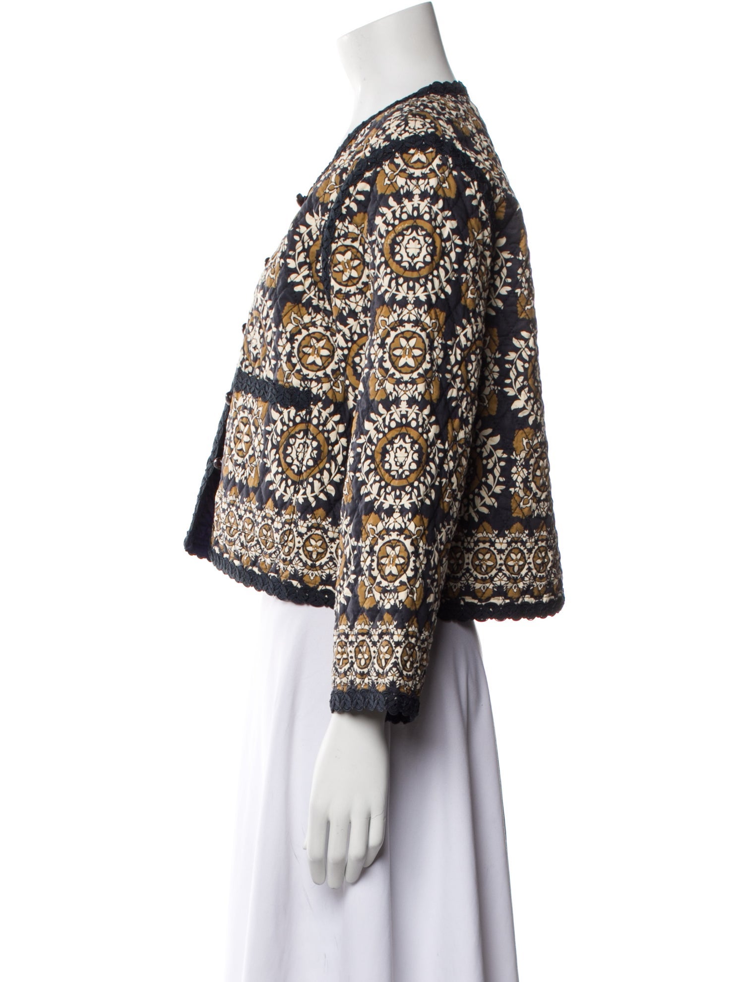 Cara Cara Printed Evening Jacket w/ Tags