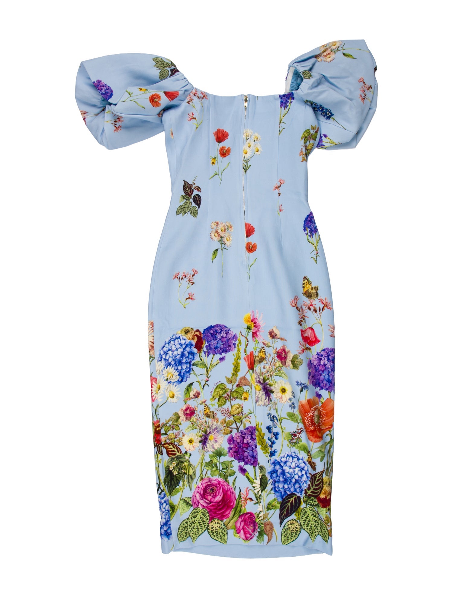 Cara Cara Floral Print Midi Length Dress w/ Tags