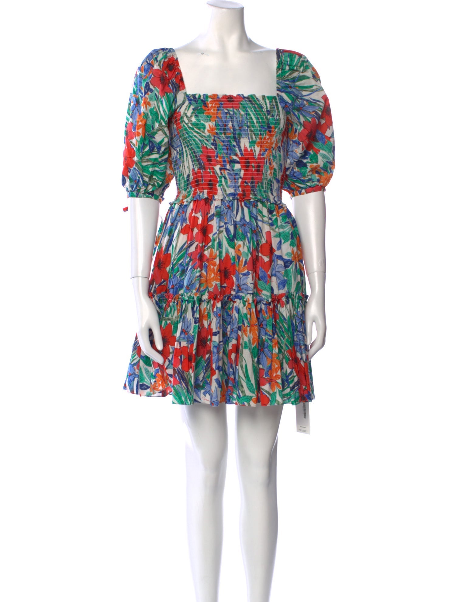 Cara Cara Floral Print Mini Dress