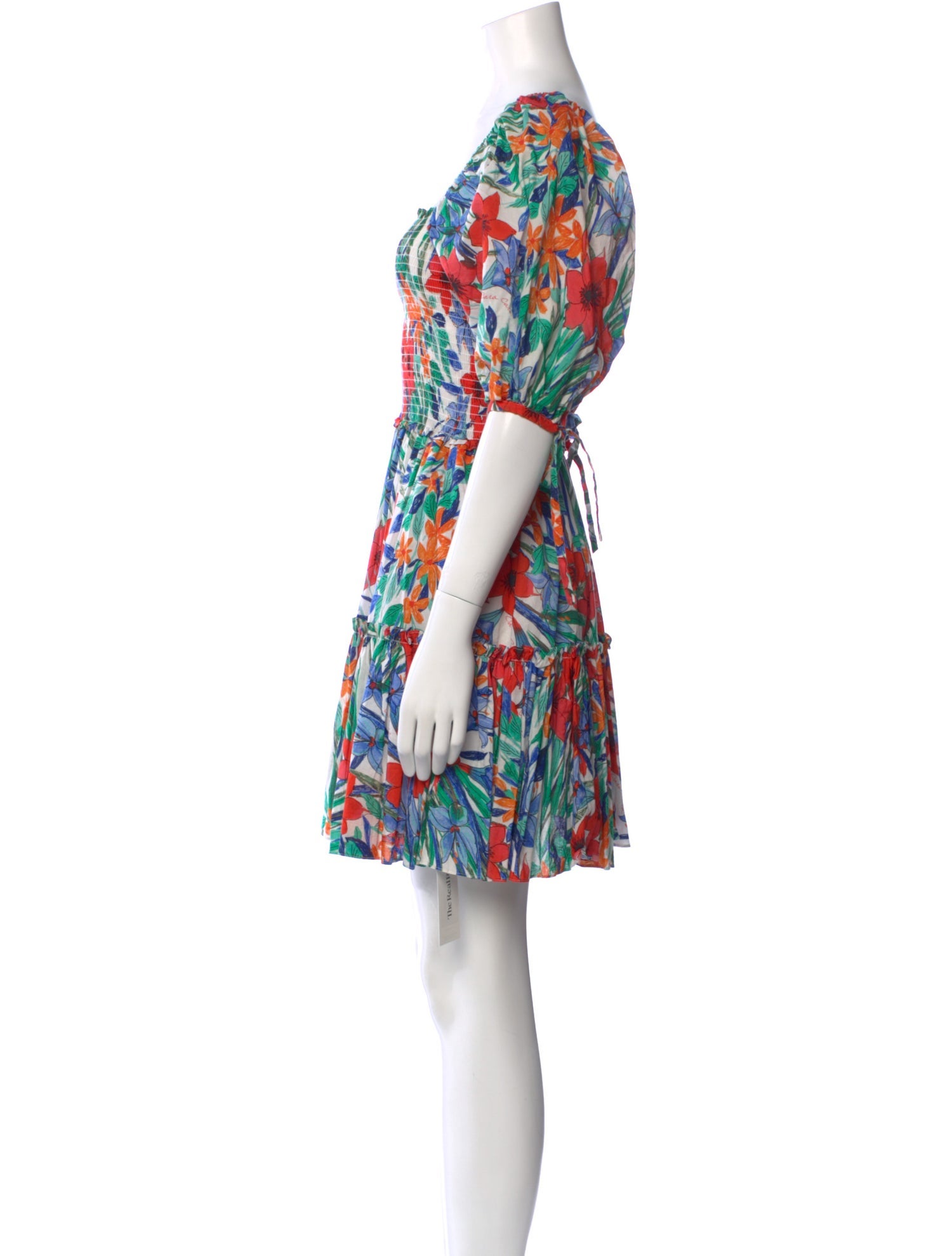 Cara Cara Floral Print Mini Dress