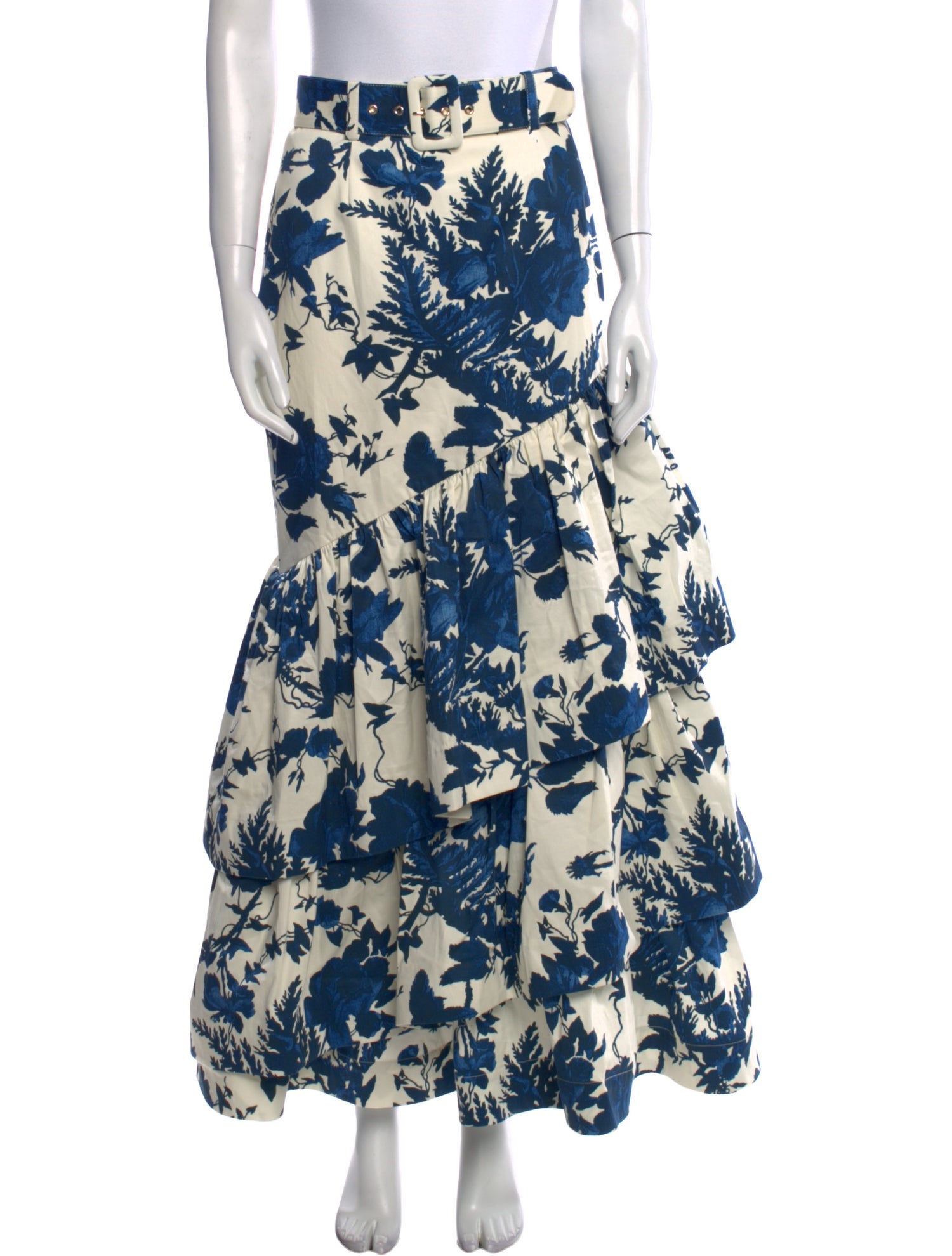 Cara Cara Floral Print Midi Length Skirt w/ Tags