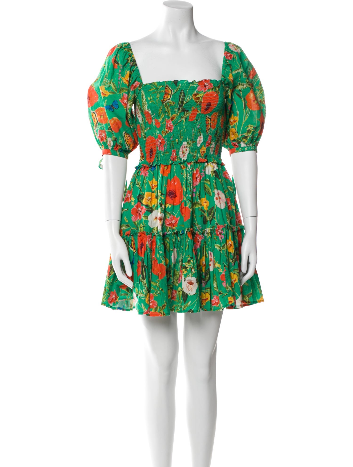 Cara Cara Floral Print Mini Dress