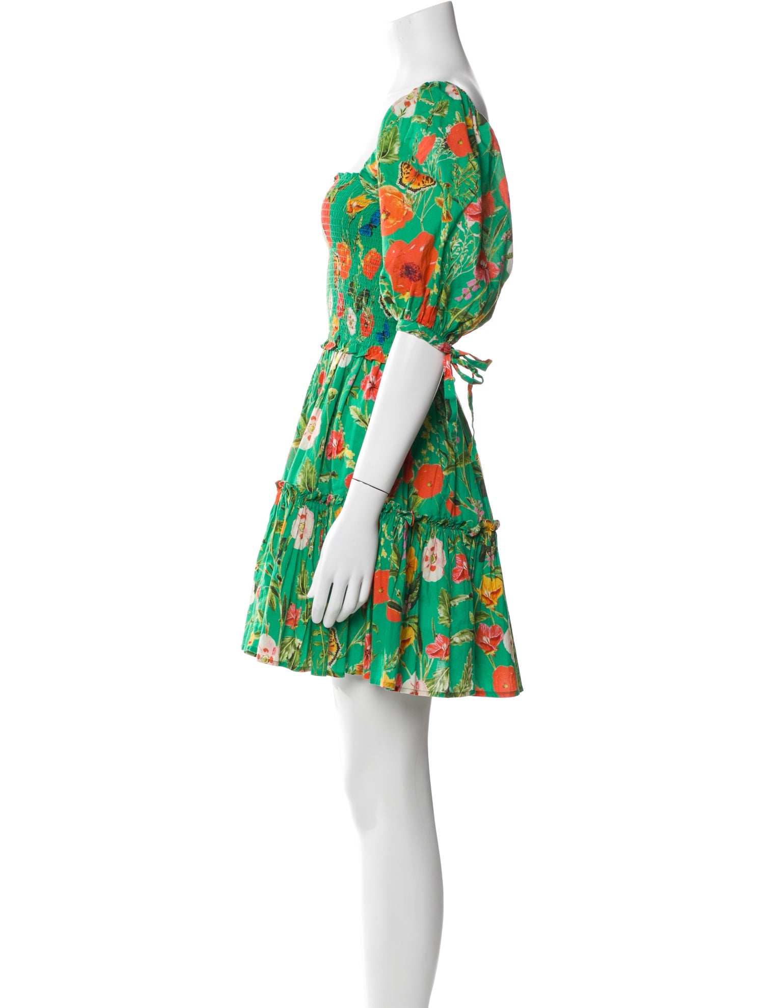 Cara Cara Floral Print Mini Dress