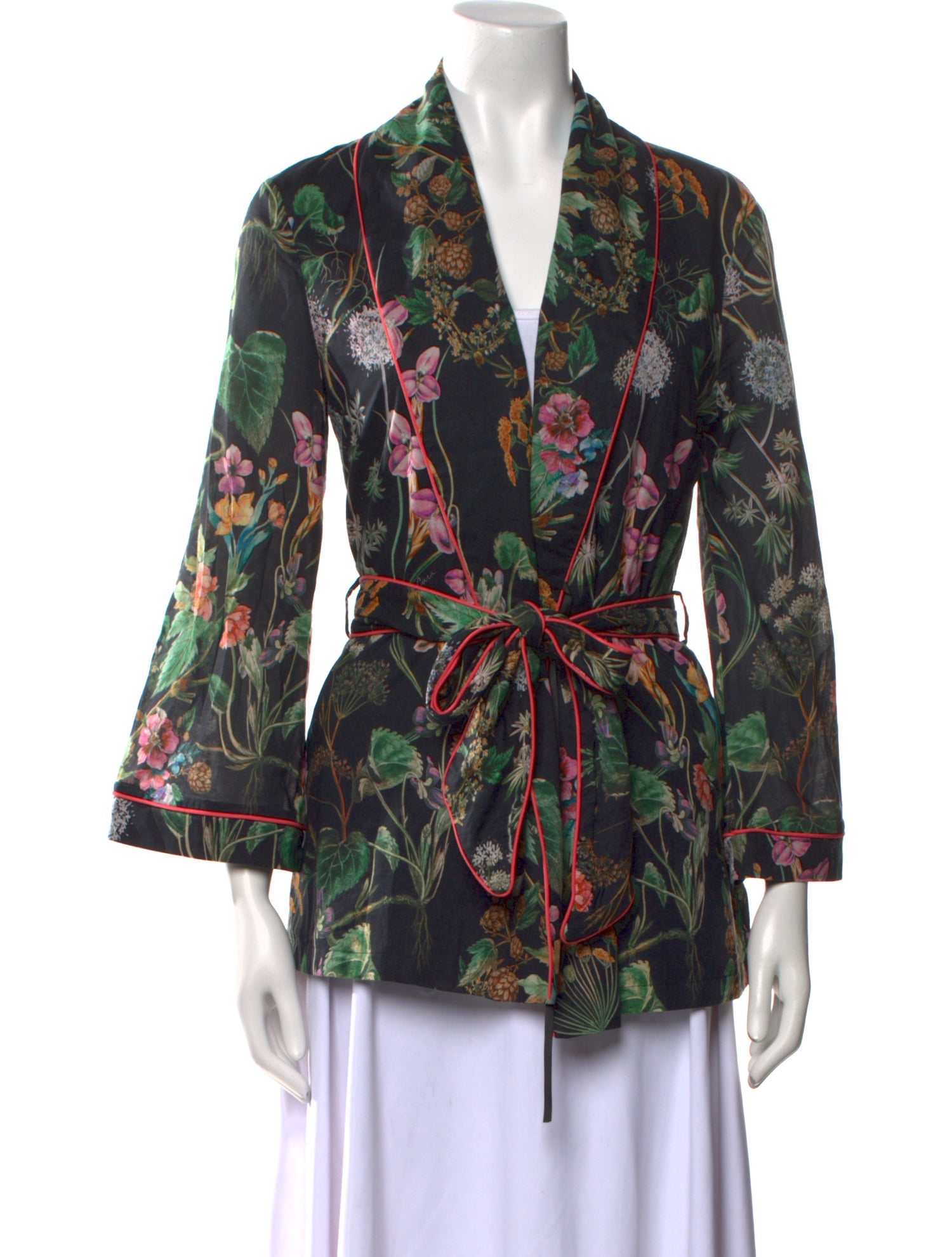 Cara Cara Floral Print V-Neck Blouse