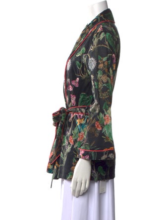 Cara Cara Floral Print V-Neck Blouse