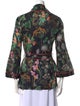 Cara Cara Floral Print V-Neck Blouse