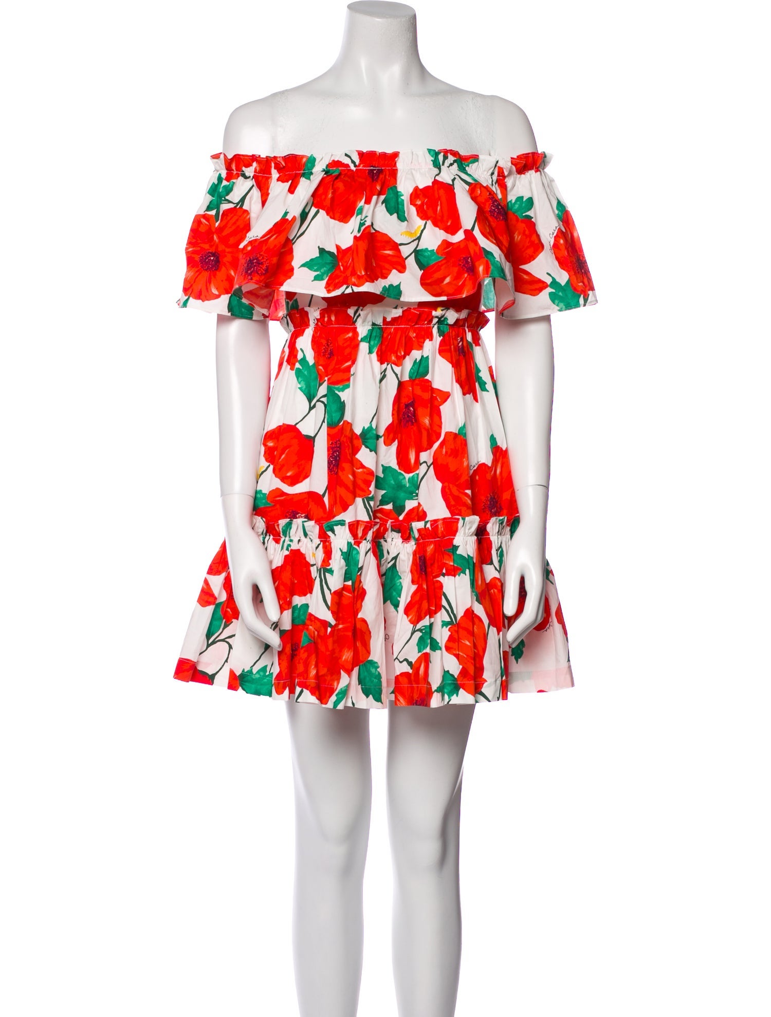 Cara Cara Floral Print Mini Dress w/ Tags