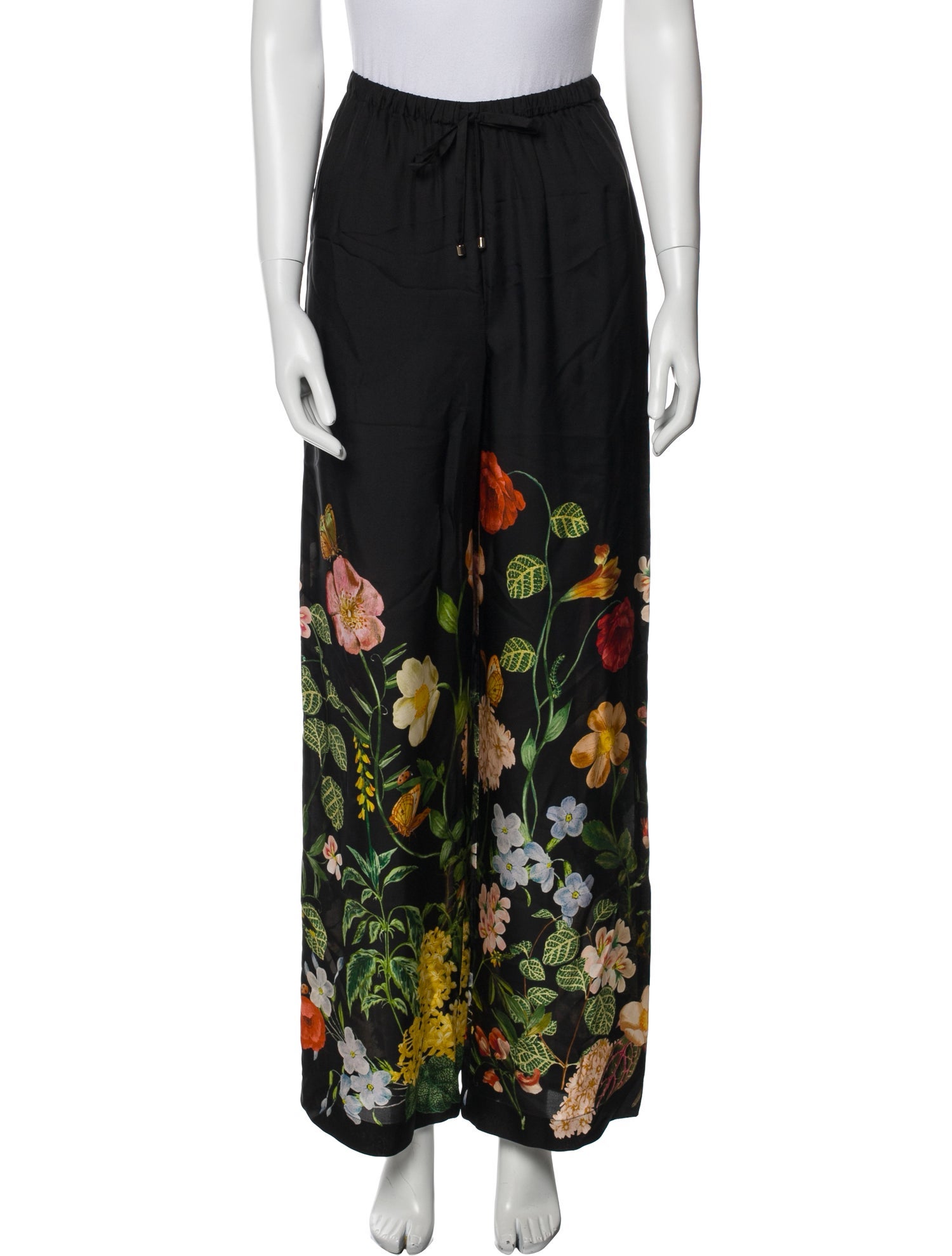 Cara Cara Floral Print Wide Leg Pants