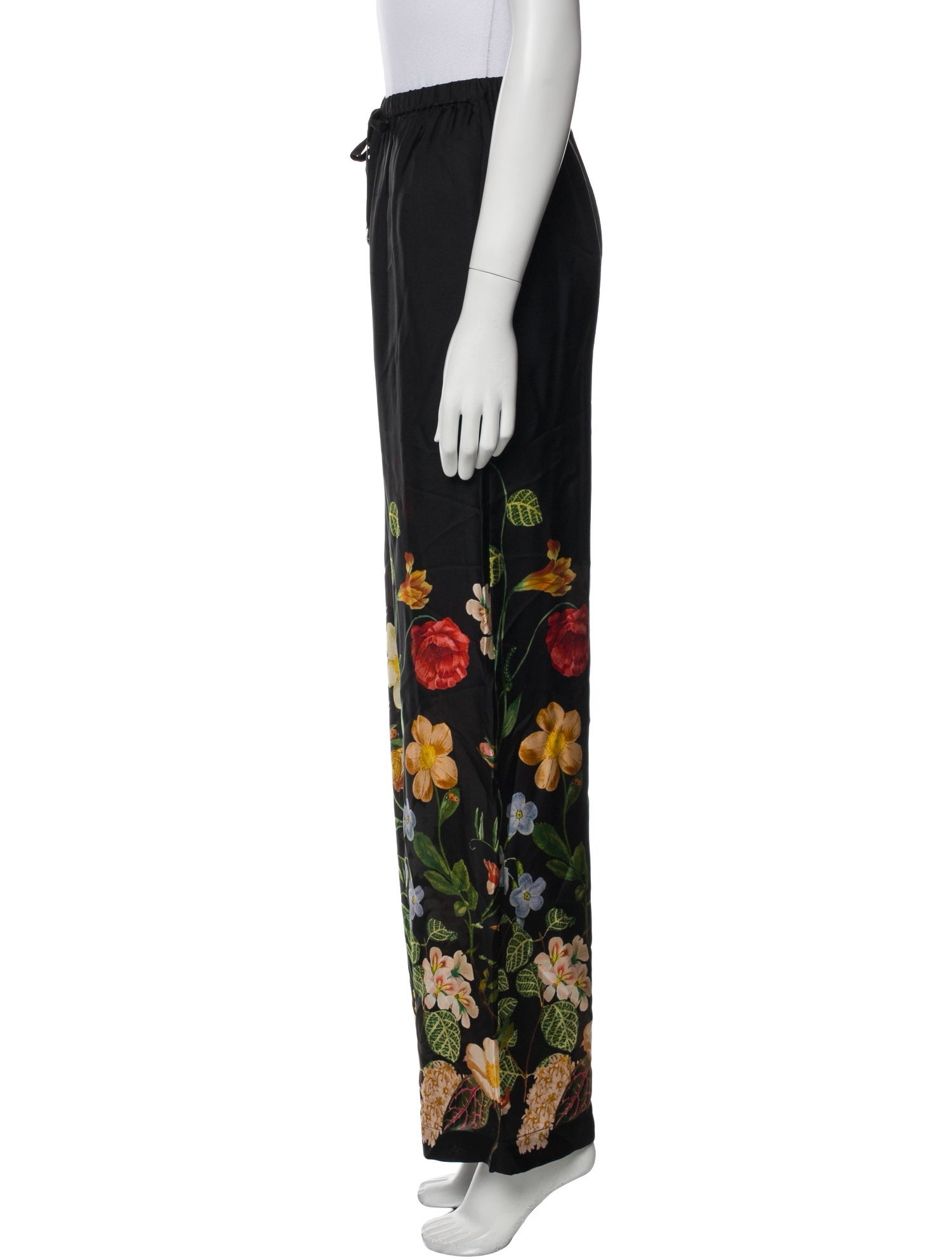 Cara Cara Floral Print Wide Leg Pants