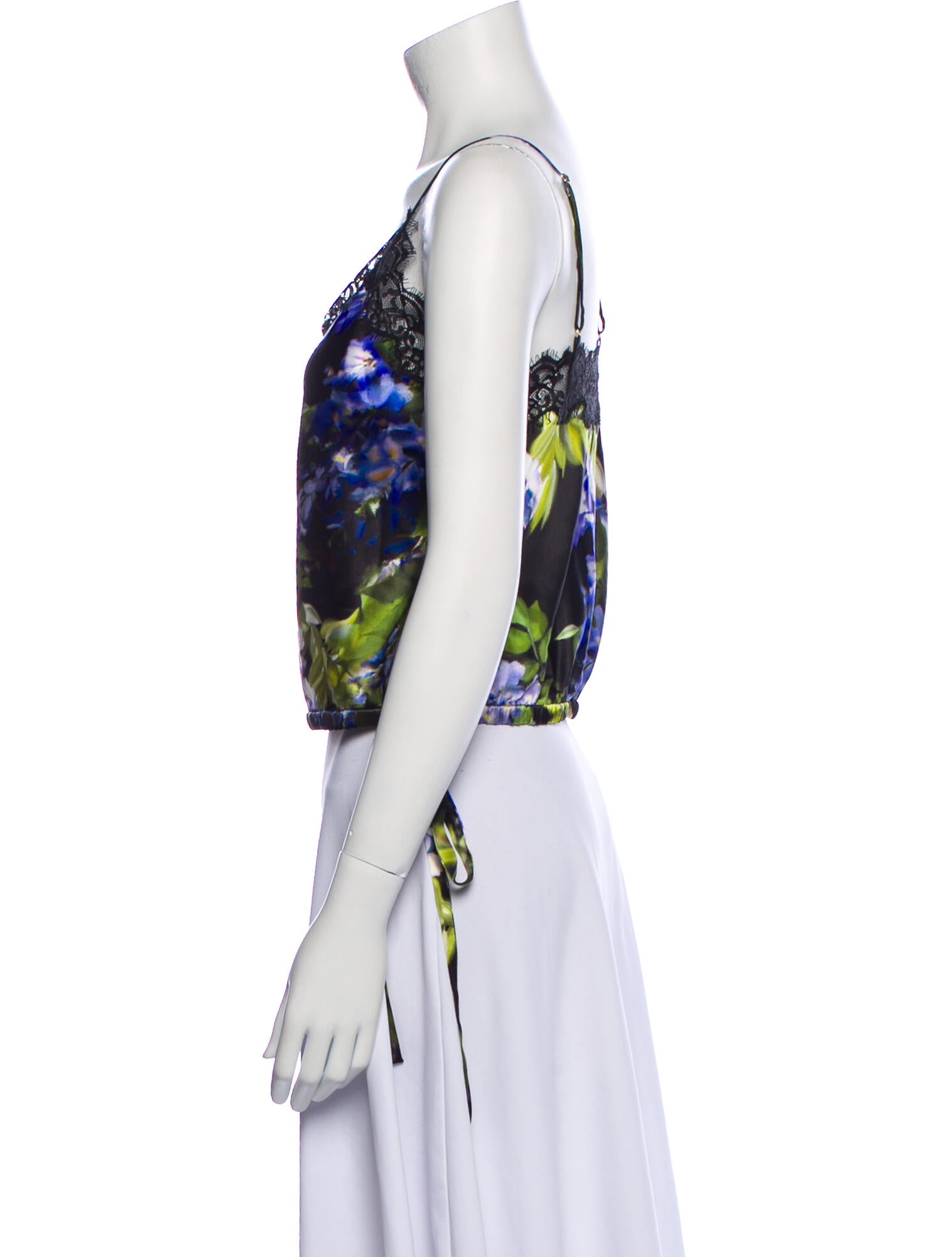 Cara Cara Cordoba Silk Crop Top