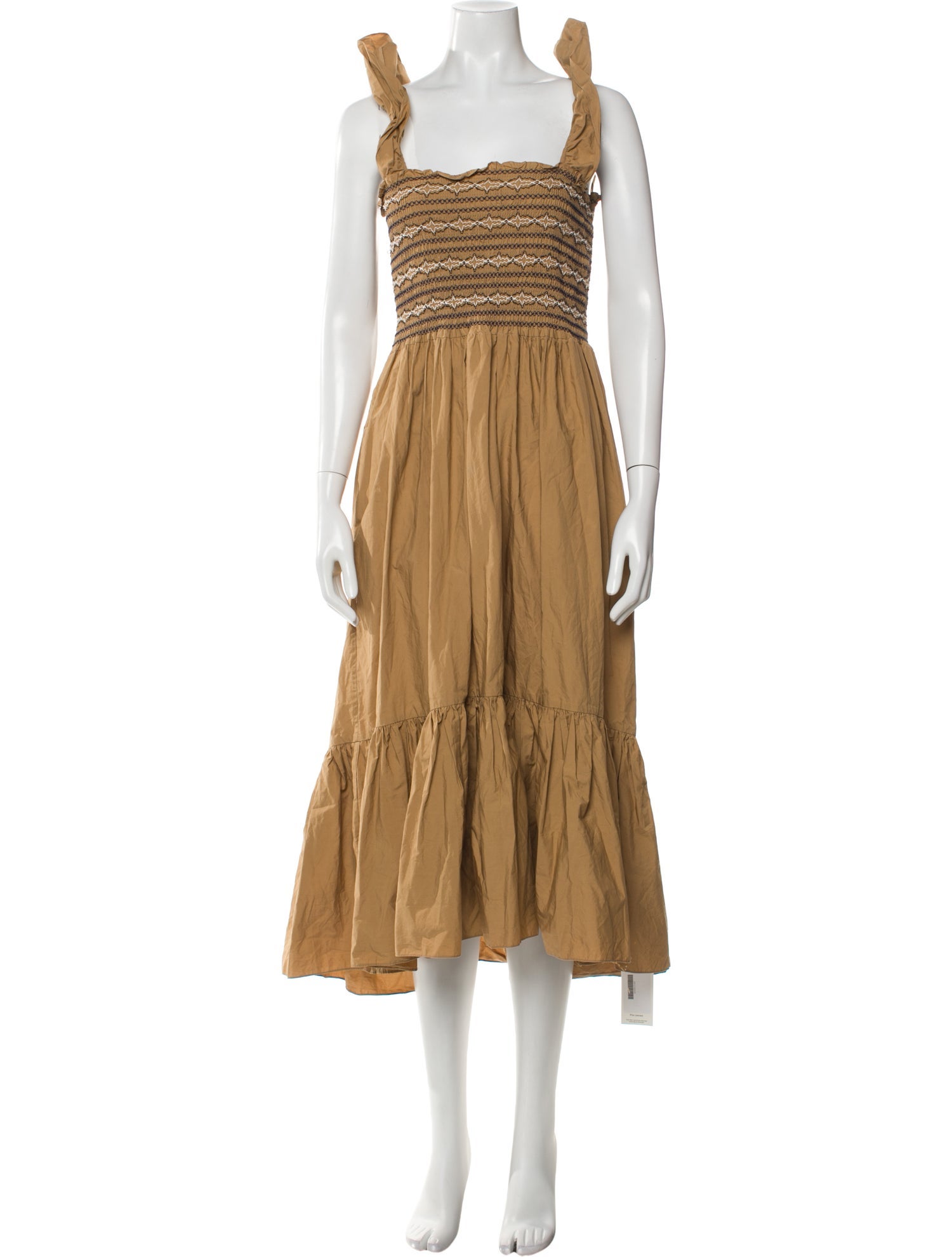 Cara Cara Square Neckline Long Dress