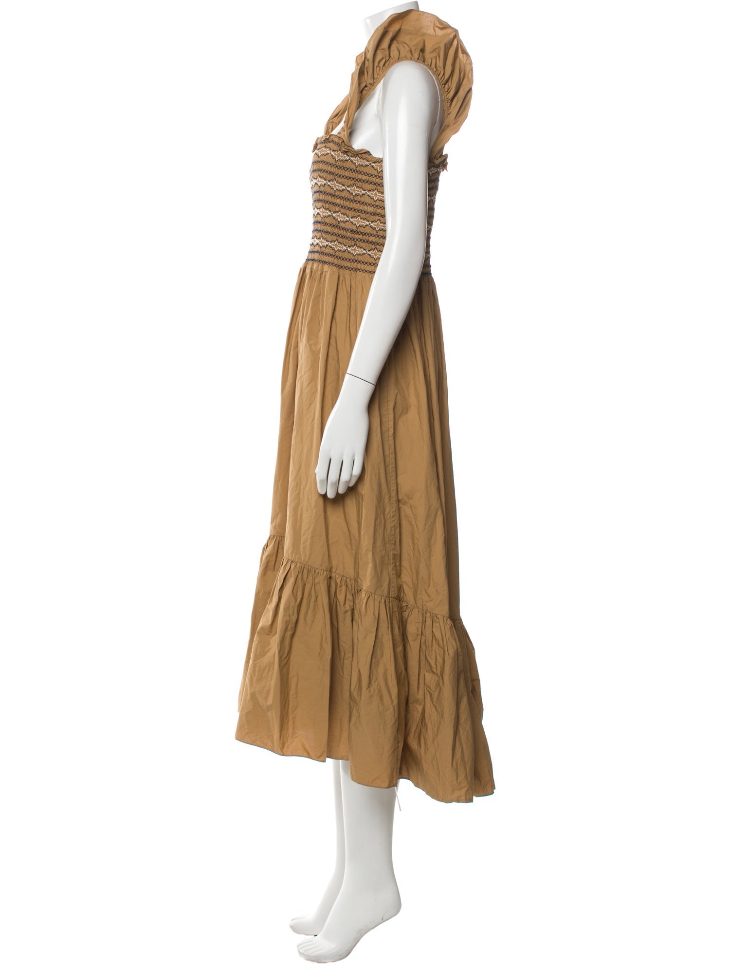 Cara Cara Square Neckline Long Dress