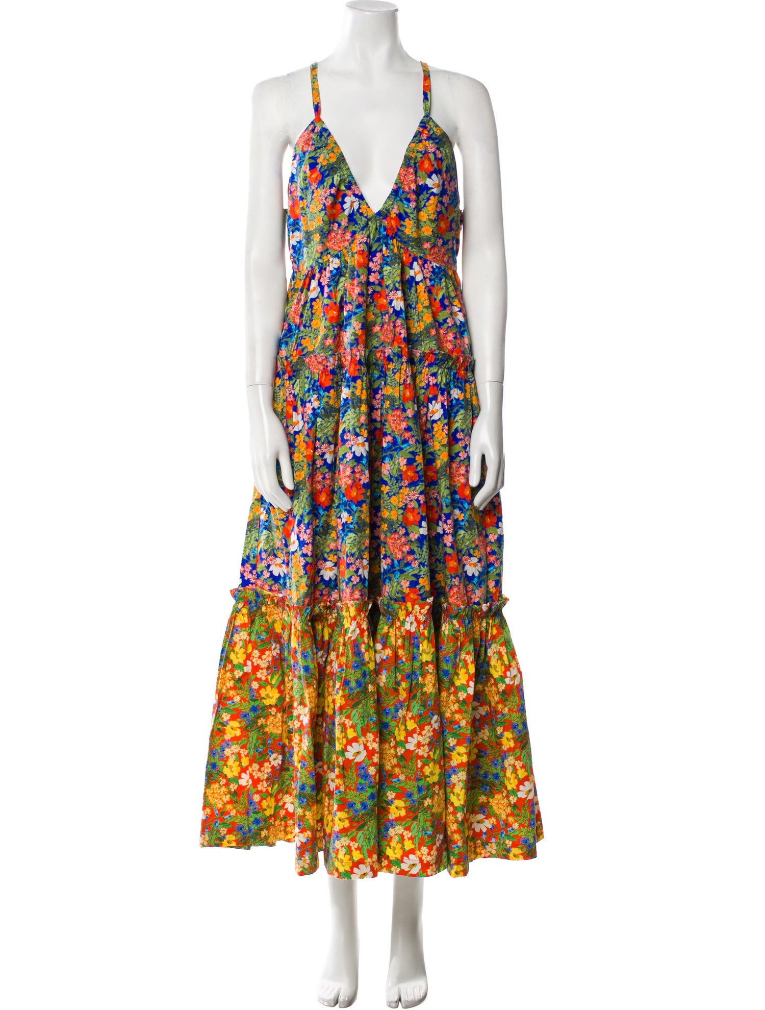 Cara Cara Floral Print Long Dress w/ Tags