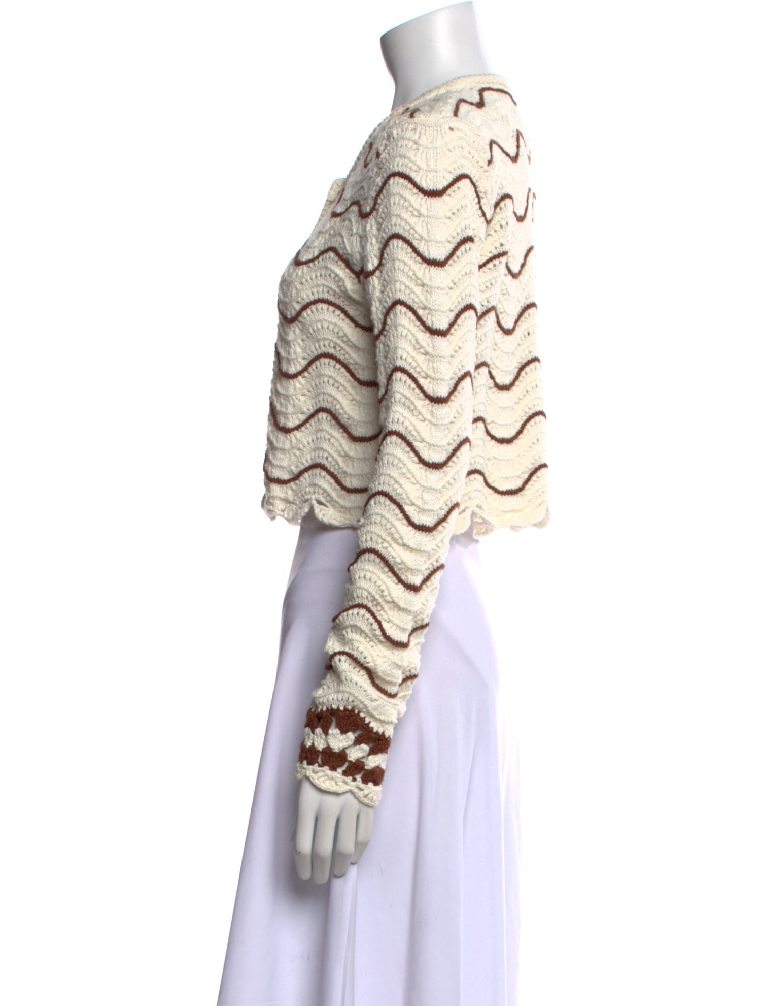 Cara Cara Striped Crew Neck Sweater