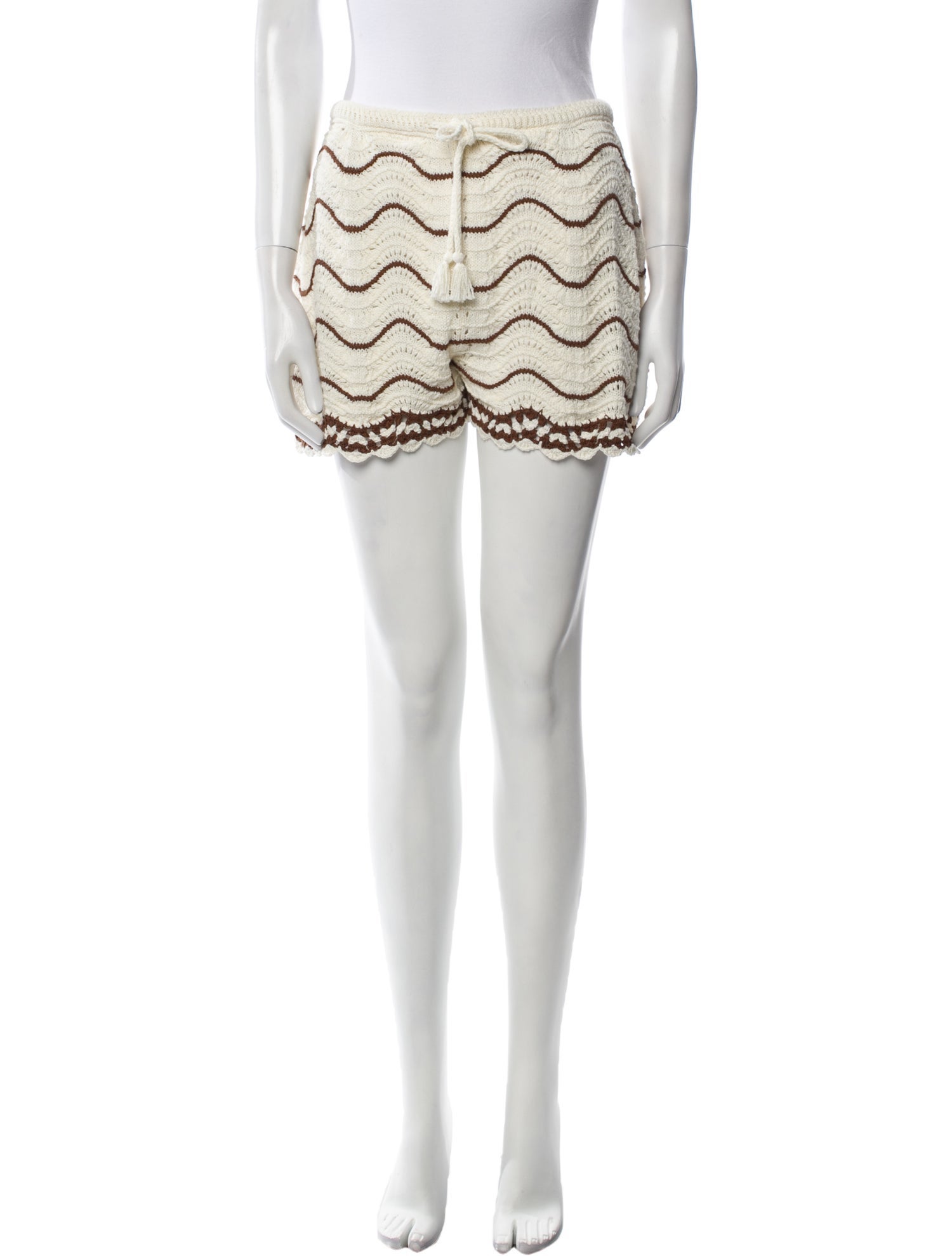 Cara Cara Striped Mini Shorts