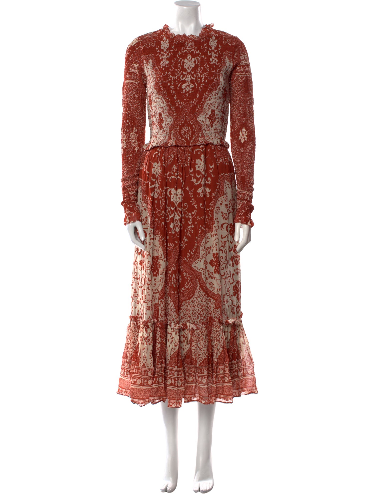 Cara Cara Paisley Print Long Dress w/ Tags