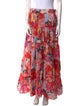 Cara Cara Floral Print Long Skirt