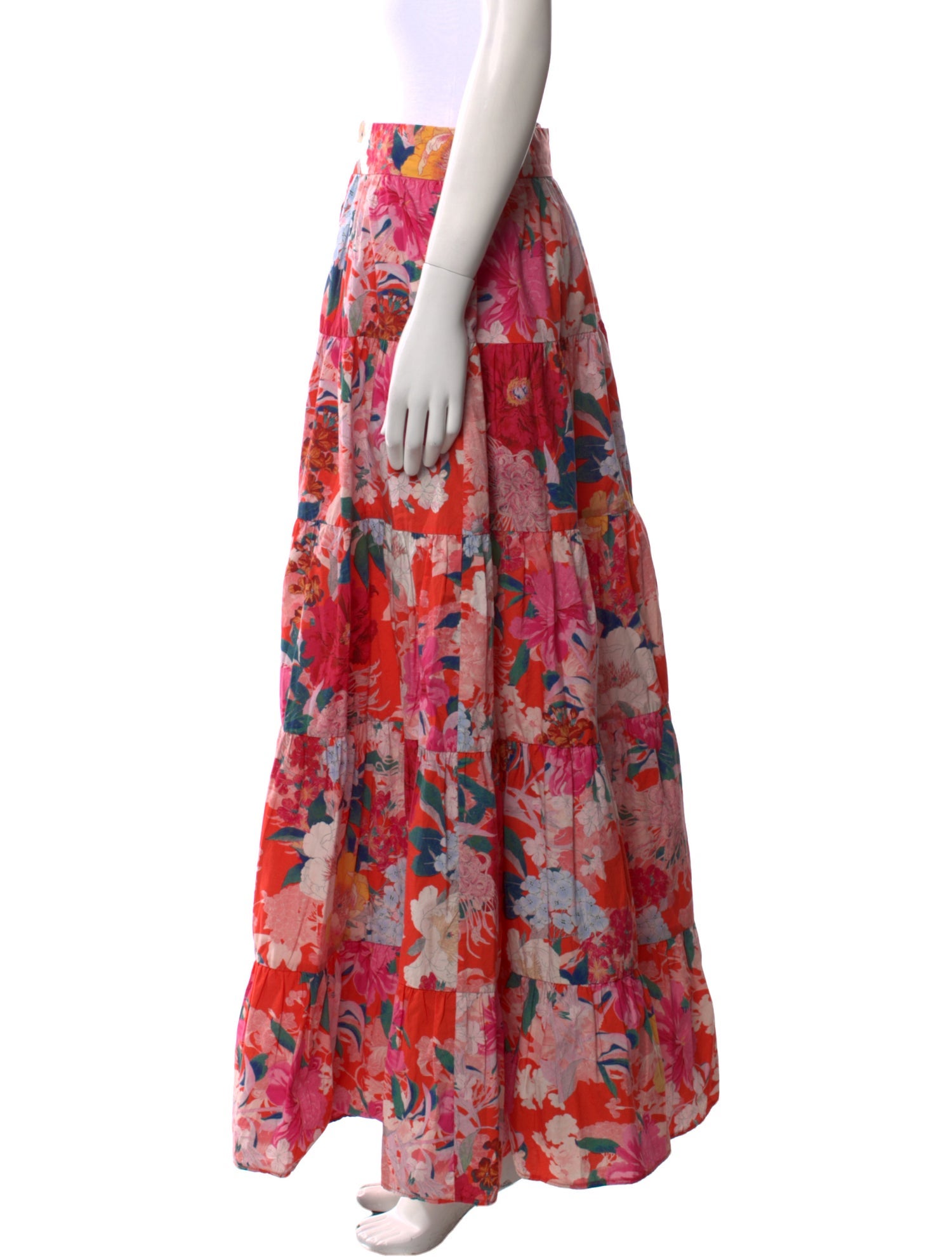 Cara Cara Floral Print Long Skirt