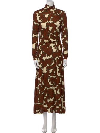 Cara Cara Animal Print Midi Length Dress