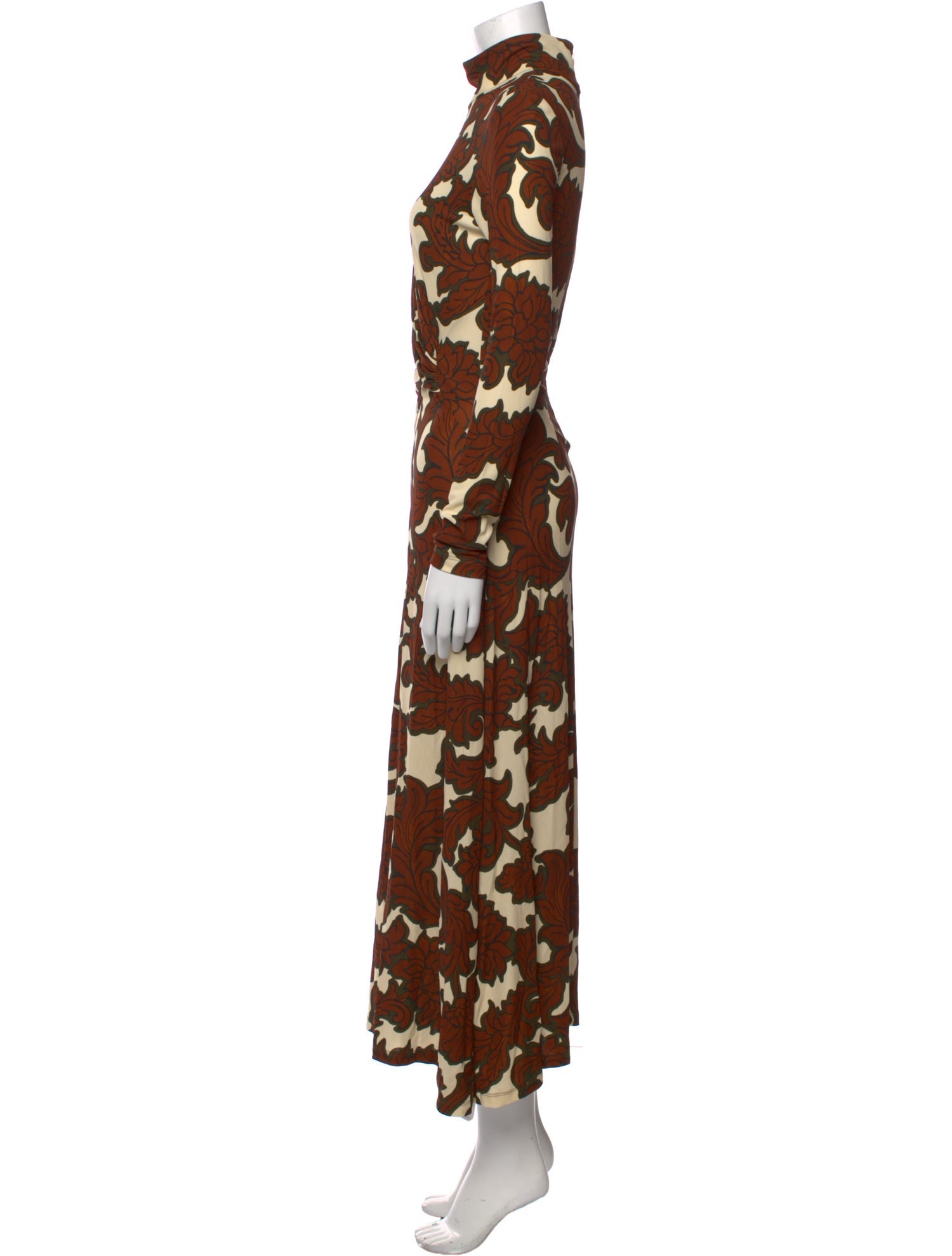 Cara Cara Animal Print Midi Length Dress