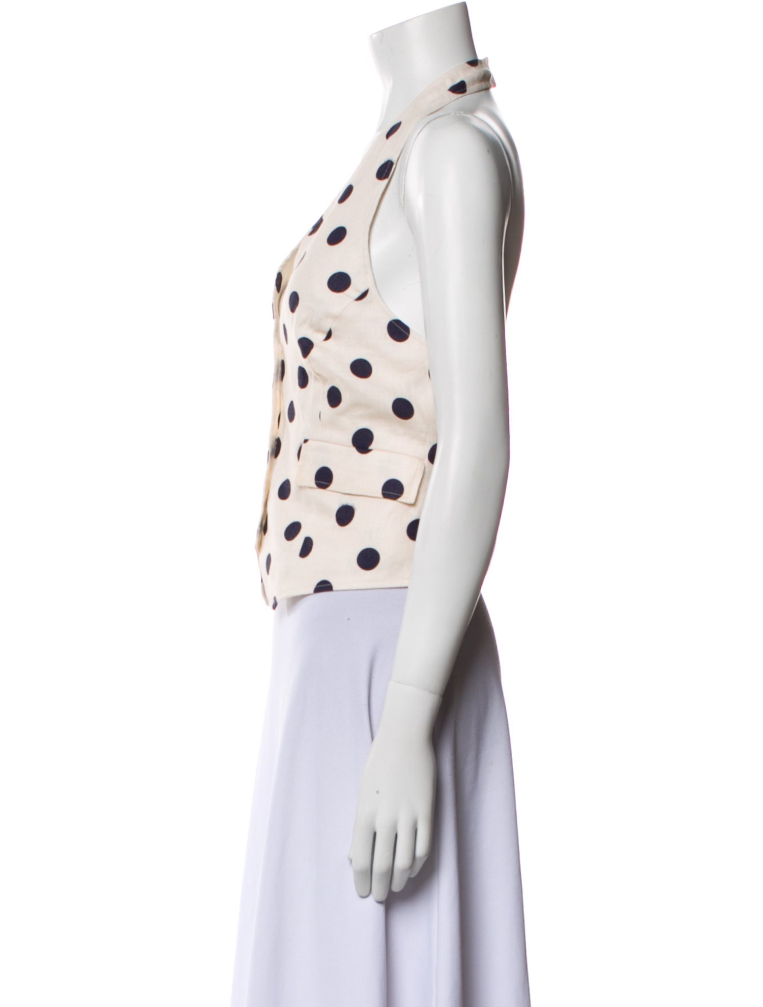 Cara Cara Linen Polka Dot Print Set