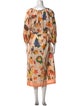 Cara Cara Floral Print Long Dress