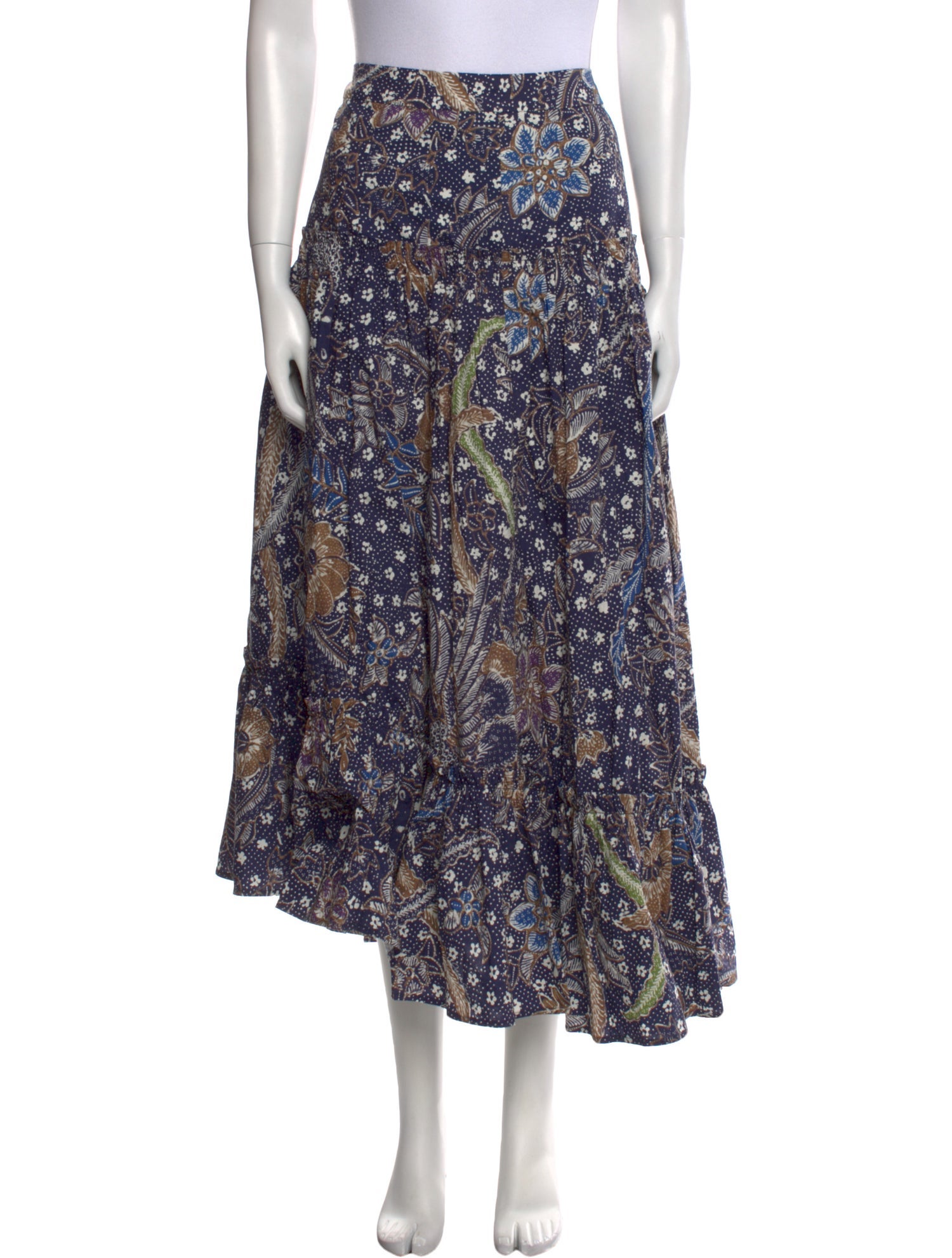 Cara Cara Printed Midi Length Skirt