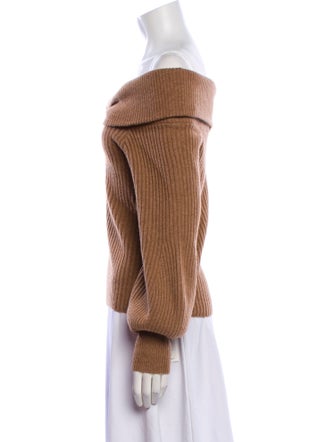 Cara Cara Wool Off-The-Shoulder Sweater