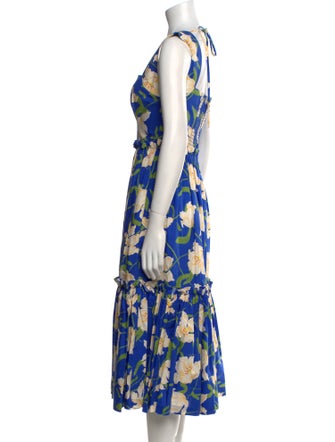 Cara Cara Floral Print Midi Length Dress