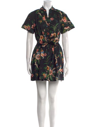 Cara Cara Floral Print Mini Dress