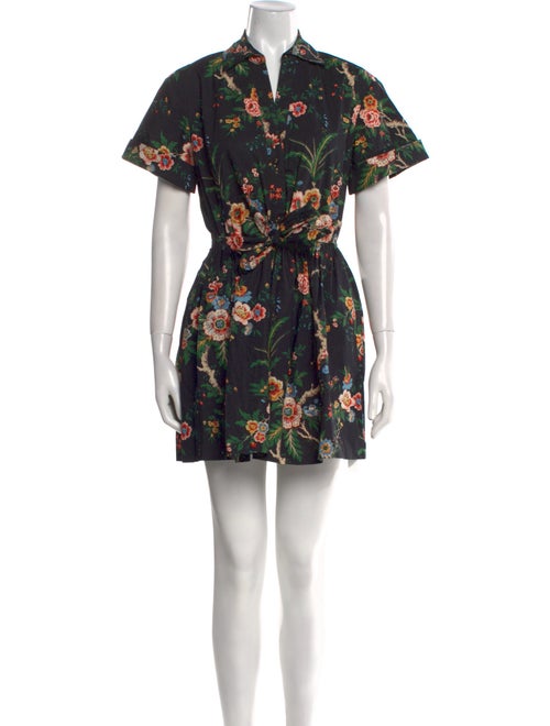 Cara Cara Floral Print Mini Dress