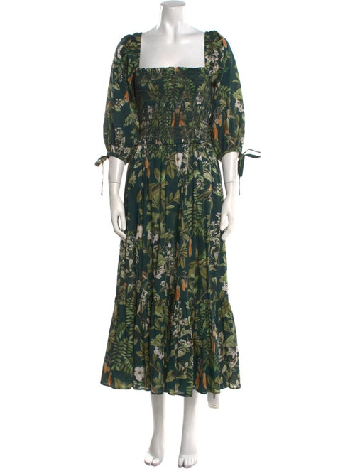 Cara Cara Floral Print Long Dress