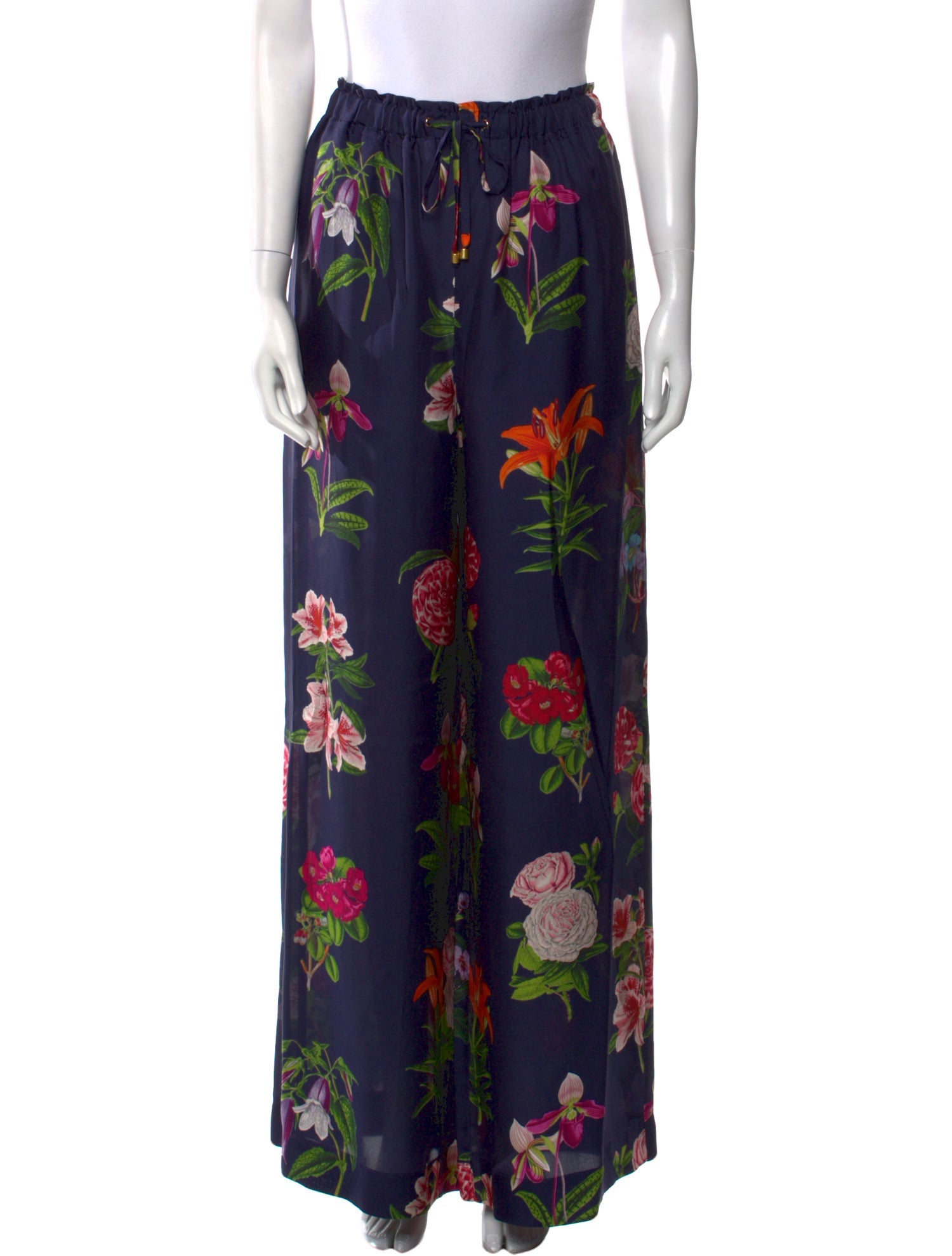 Cara Cara Floral Print Wide Leg Pants