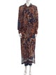 Cara Cara Paisley Print Long Dress