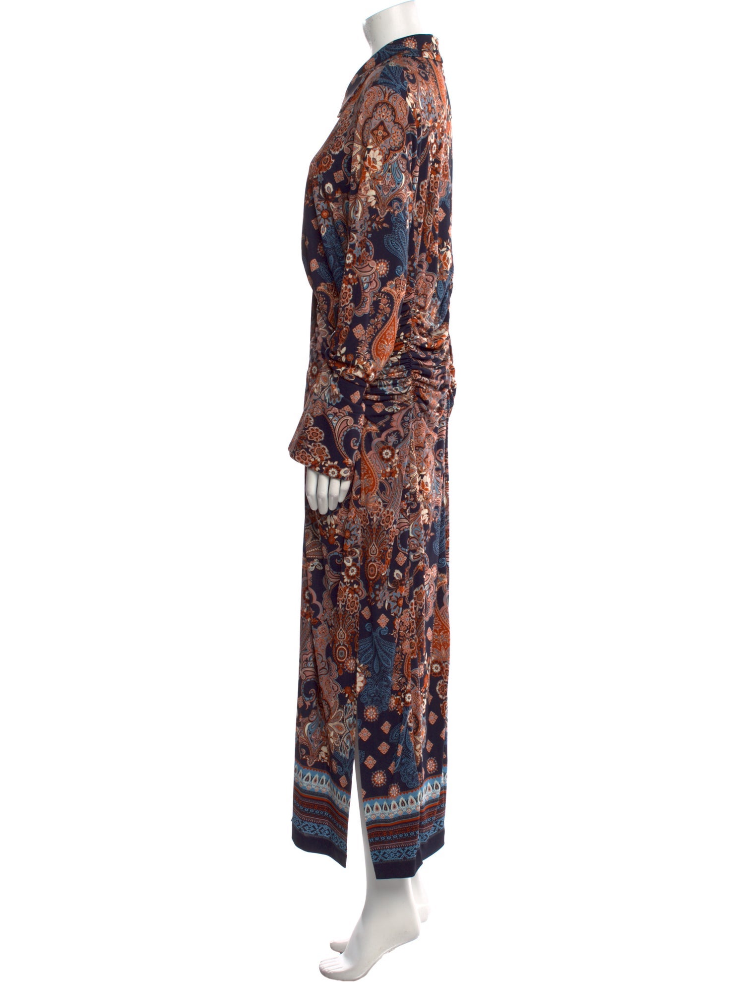 Cara Cara Paisley Print Long Dress