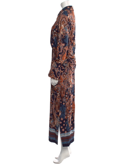 Cara Cara Paisley Print Long Dress